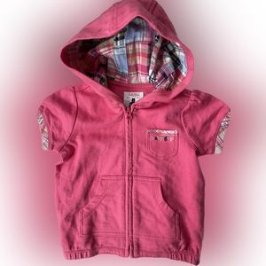 Vintage Baby Gap Hoodie Size 12 18 Months pink